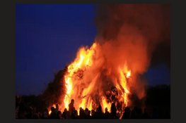 Paasvuren tijdens Paasdagen 2026