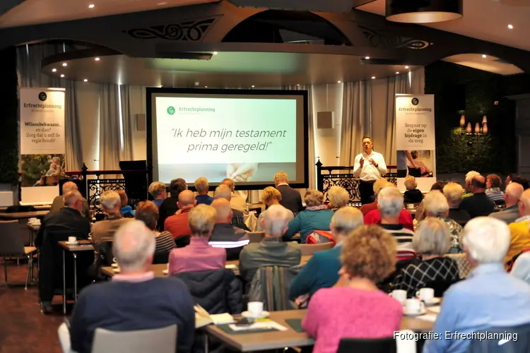 Gratis lezing over het testament en levenstestament in Apeldoorn