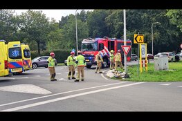 Zündapp-brommer hard geschept op N309 bij Epe, bestuurder naar ziekenhuis