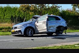 Meerdere gewonden bij ernstig ongeval tussen twee auto's op N302 bij Uddel